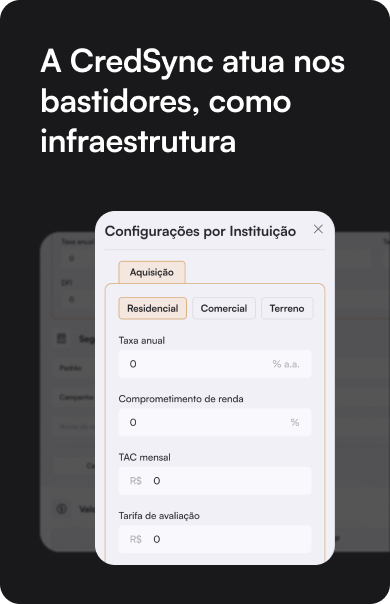A CredSync atua nos bastidores, como infraestrutura desktop